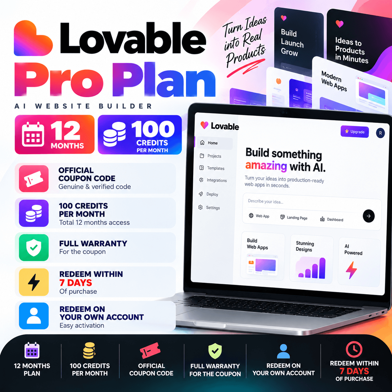 Lovable Pro 12M (FW) product image 1